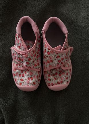 Тапочки для дівчинки 👧 24 розмір