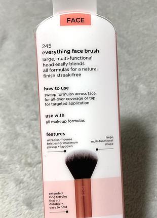 Кисть для пудры real techniques everything face makeup brush (rt 245) в упаковке новая 8