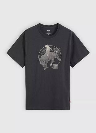 Футболка levi's чоловіча з принтом