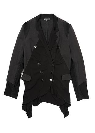 Tricot chic women’s black double breasted blazer jacket  [jwh012870]