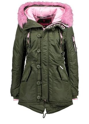 Жіноча тепла парка superdry sd-l