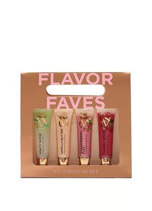 Набір блисків для губ flavor faves victoria's secret