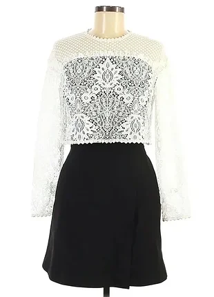 Сукня maje relim optic illusion lace dress