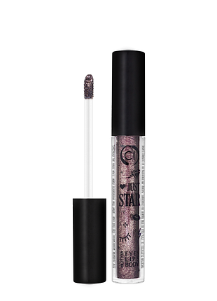 Глітер для макіяжу рідкий colour intense just star 4 мл, js-4 № 102 chocolate темно-бронзовий