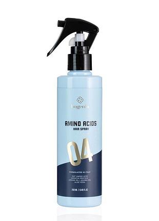 Cпрей-термозахист для волосся bogenia amino acids з амінокислотами 250 мл daily skin care