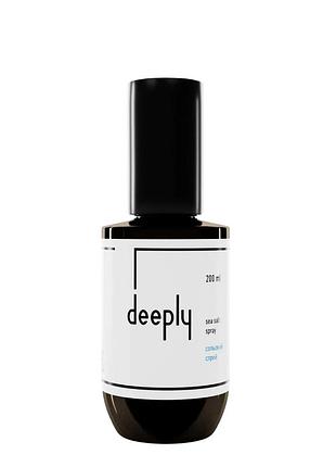 Сольовий спрей для об'єму і текстурування волосся deeply sea salt spray, 200 мл daily skin care
