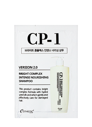 Шампунь для волоссся cp-1 bright complex intense nourishing shampoo 8 мл esthetic house daily skin care