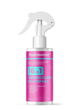 Спрей для термозащиты волос hydrasence 16 в 1 с кератином 150 мл daily skin care