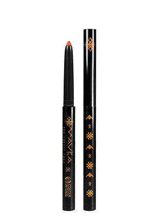 Карандаш для глаз цветной механический colour intense mavka, 01 оранжевый daily skin care