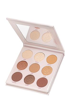 Палетка тіней для повік bogenia match 9 відтінків bg 904, 001 allure daily skin care