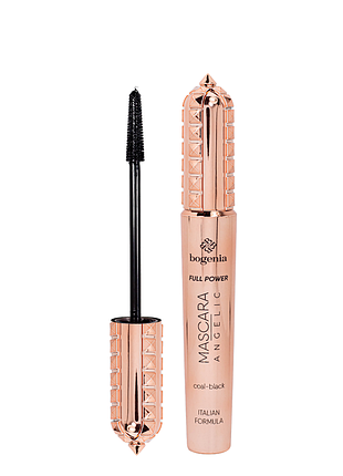 Удлиняющая тушь для ресниц bogenia mascara angelic coal-black bg903