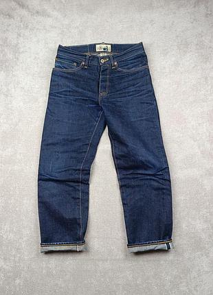 Джинси на селвіджі українського бренда headges bespoke denim garments