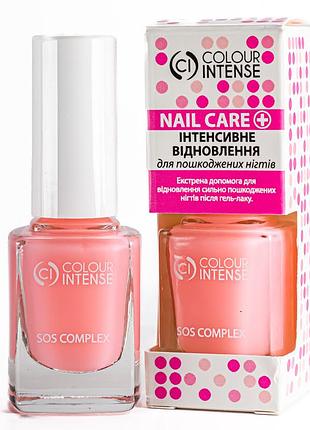 Средство для интенсивного восстановления поврежденных ногтей colour intense nail care sos complex 106 11 мл daily skin care