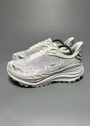 Трейлові бігові кросівки hoka one one stinson 7 оригінал 1141530 wwh