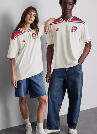 Футболка admiral x the rolling stones england 1982 shirt jersey, 2026 рік