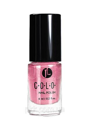 Лак для ногтей jovial luxe color 6 мл no 038 перламутровый розовый