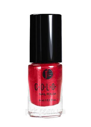 Лак для ногтей jovial luxe color 6 мл no 043 перламутровый темно-красный