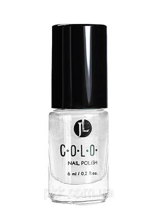 Лак для ногтей jovial luxe color 6 мл no 033 перламутровый белый