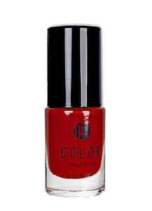 Лак для ногтей jovial luxe color глянцевый 6 мл, 083 глянцевый красный