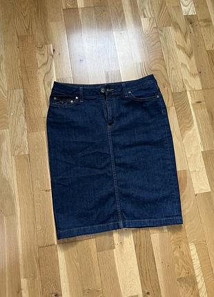 Джинсовая юбка брендовая tommy hilfiger