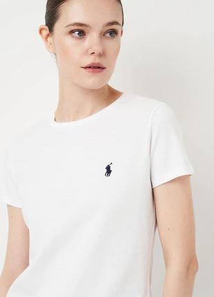 Белая футболка polo 2