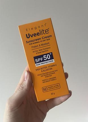 Крем spf 50 uvee lite уф лайт elegrant