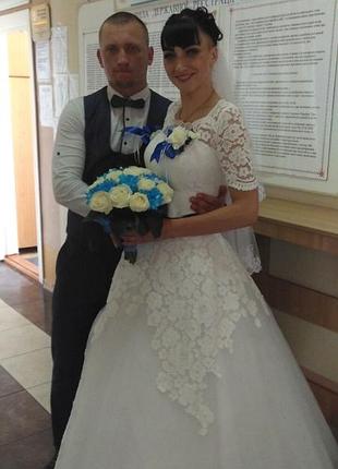 Весільна сукня ручної роботи 3