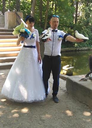 Весільна сукня ручної роботи 2