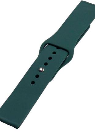 Ремешок universal 22mm silicone button design samsung/amazfit/huawei cyprus green (35683_3577581)