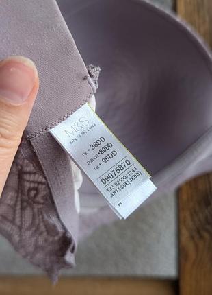 Бюст m&amp;s 36dd 80е формованная чашка без косточек 4