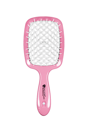 Щетка для волос salon professional продувочная 20 см sp0099 sl, розовая с белым