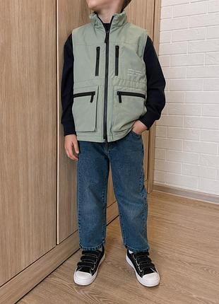 Куртка-жилетка zara, р. 6–7 років / 120 см