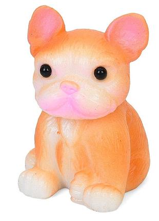 Детская антистресс-игрушка "французский бульдог" ms 4772(orange)