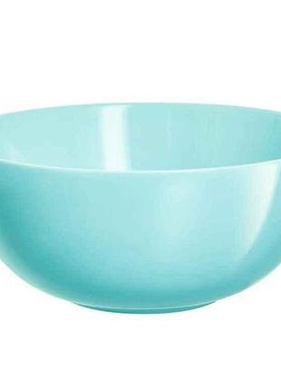 Салатник 21см diwali light turquoise тм luminarc