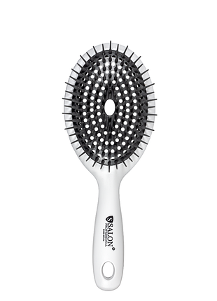 Расческа для волос продувочная salon professional массажная 8h60 белая daily skin care