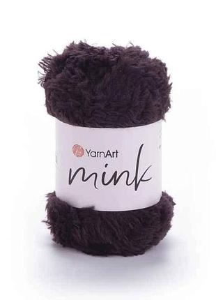 Пряжа mink червоний 100% поліамід 75м 50г арт.342 10шт/уп тм yarnart
