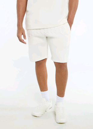 Шорти трикотажні карго fsbn new yorker 05.03.010.0286 regular fit оффвайт р. s,m, l