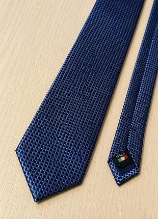Синя чоловіча краватка jjb benson (made in italy)