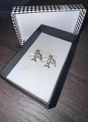 Сережки «ластівки» 2