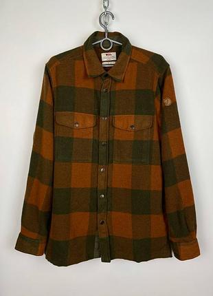 Fjallraven canada shirt мужская треккинговая фланелевая рубашка