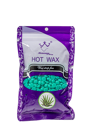 Віск плівковий для депіляції в гранулах konsung hot wax 100 г