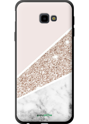 Чехол на samsung galaxy j4 plus 2018 пастельный мрамор "4342b-1594-8094"