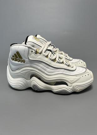 Баскетбольні шкіряні кросівки adidas crazy 98 kobe basketball shoes ih7883 ‘core white / gold metallic’ оригінал