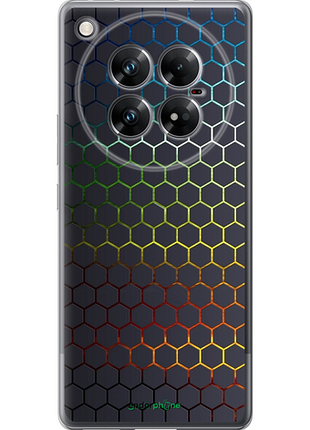 Чехол на infinix zero 40 5g переливающиеся соты "498u-3822-8094"