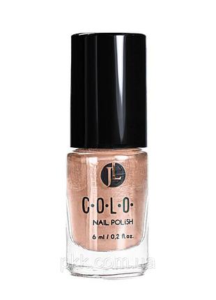 Лак для ногтей jovial luxe color 6 мл no 037 перламутровый бежевый