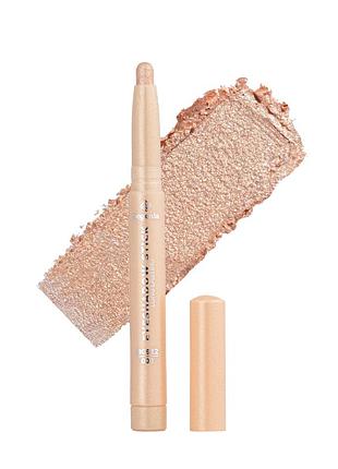 Тіні-олівець для повік перламутрові bogenia long lasting eyeshadow stick bg912, 002 золотисті daily skin care