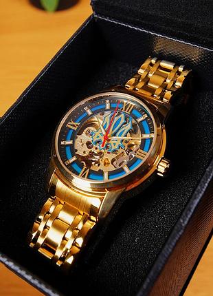 Наручные часы awarder 025 sharp gold blue. 7