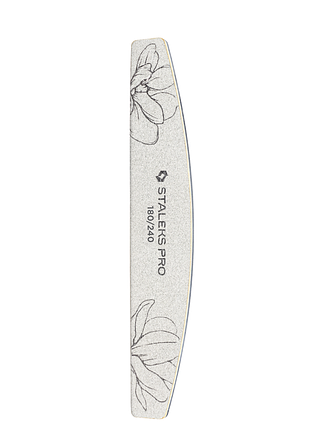 Пилка для ногтей минеральная staleks pro одноразовая ( nfe-40), 180/240 daily skin care