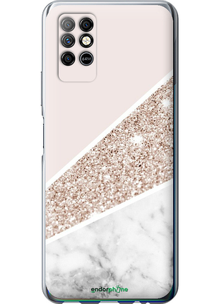 Чехол на infinix note 8 пастельный мрамор "4342u-2710-8094", чехол для телефона