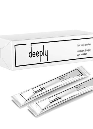 Набор филлеров для волос deeply hair filler complex с коллагеном и керамидами, 6 шт